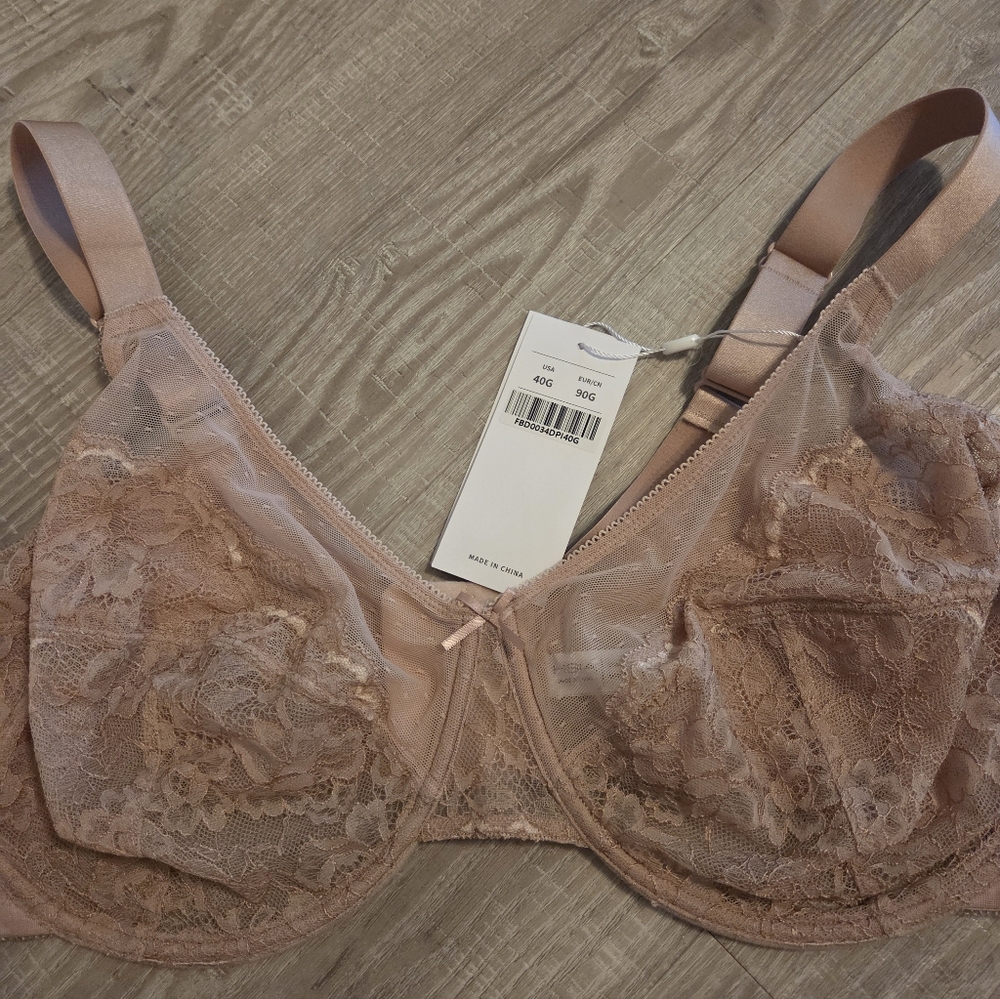 HSIA Bra (40G, Nude, NWT)
